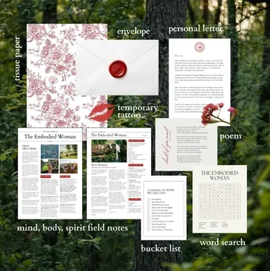 Monthly letters ritual wellness