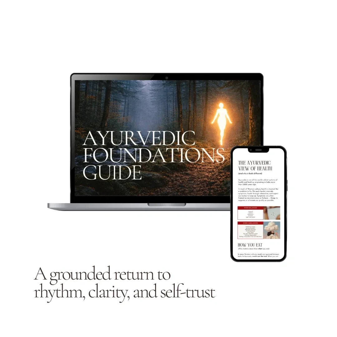 Ayurvedic Foundations Guide